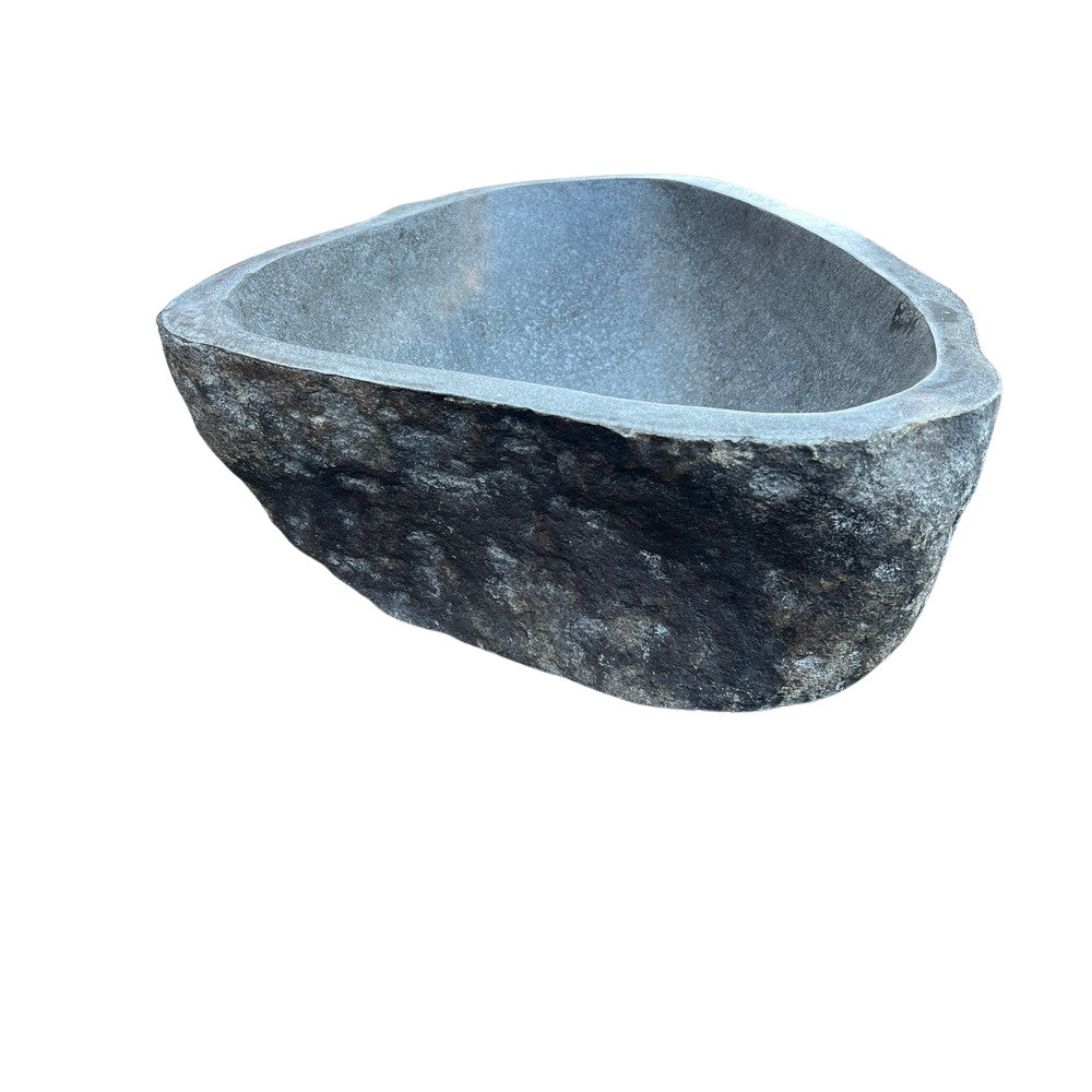 Indonesian River Stone Sink - Berbere Imports