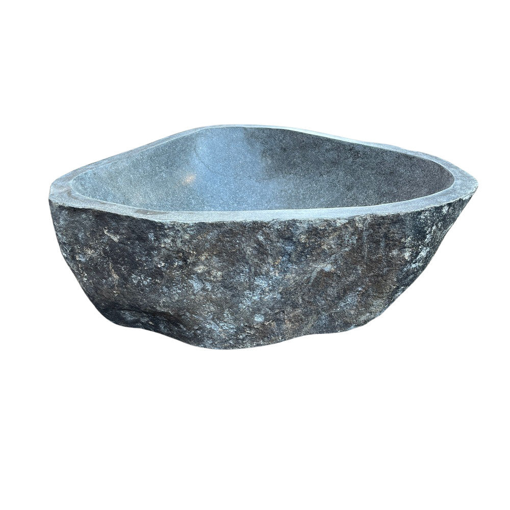 Indonesian River Stone Sink - Berbere Imports