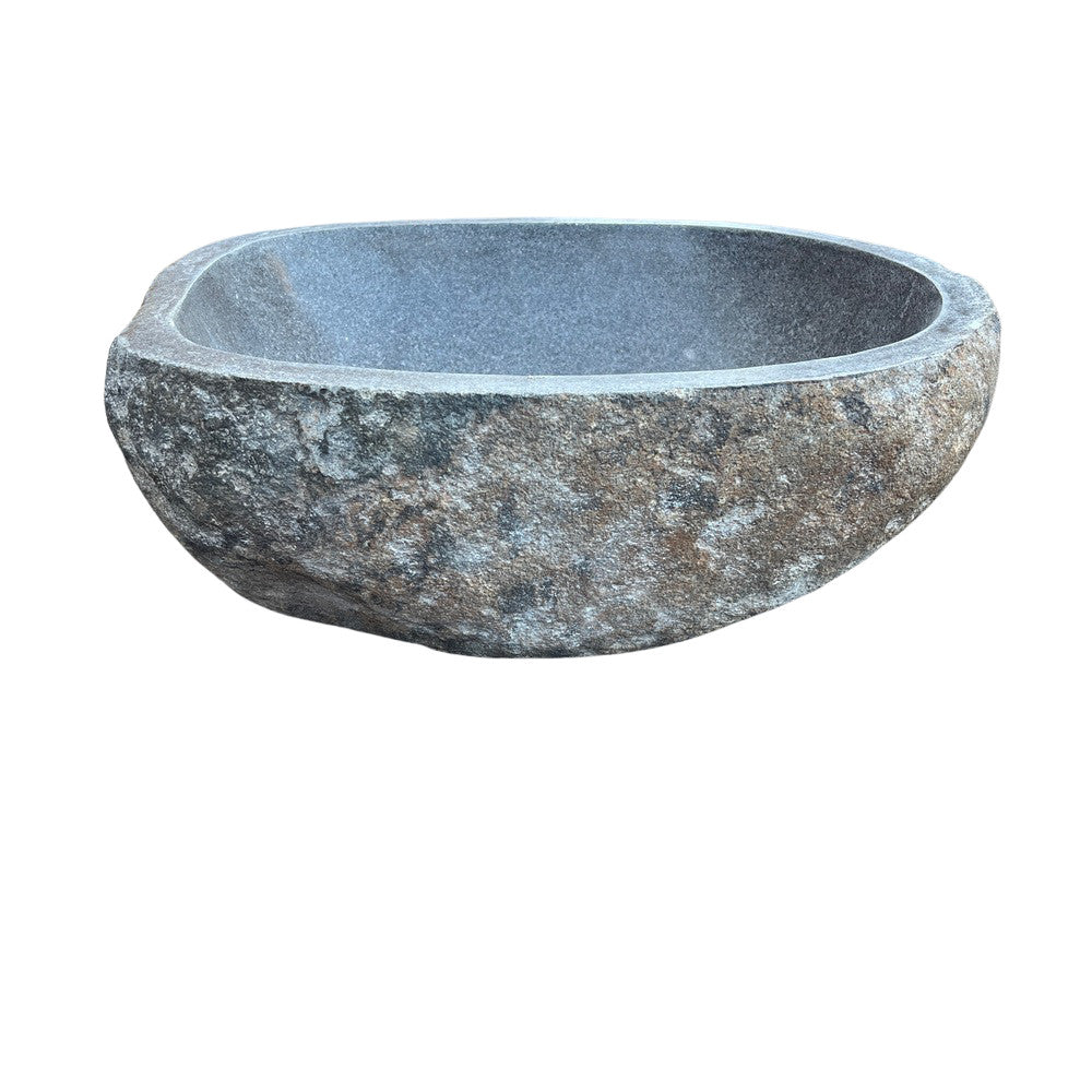 Indonesian River Stone Sink - Berbere Imports