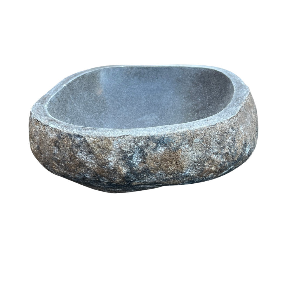 Indonesian River Stone Sink - Berbere Imports