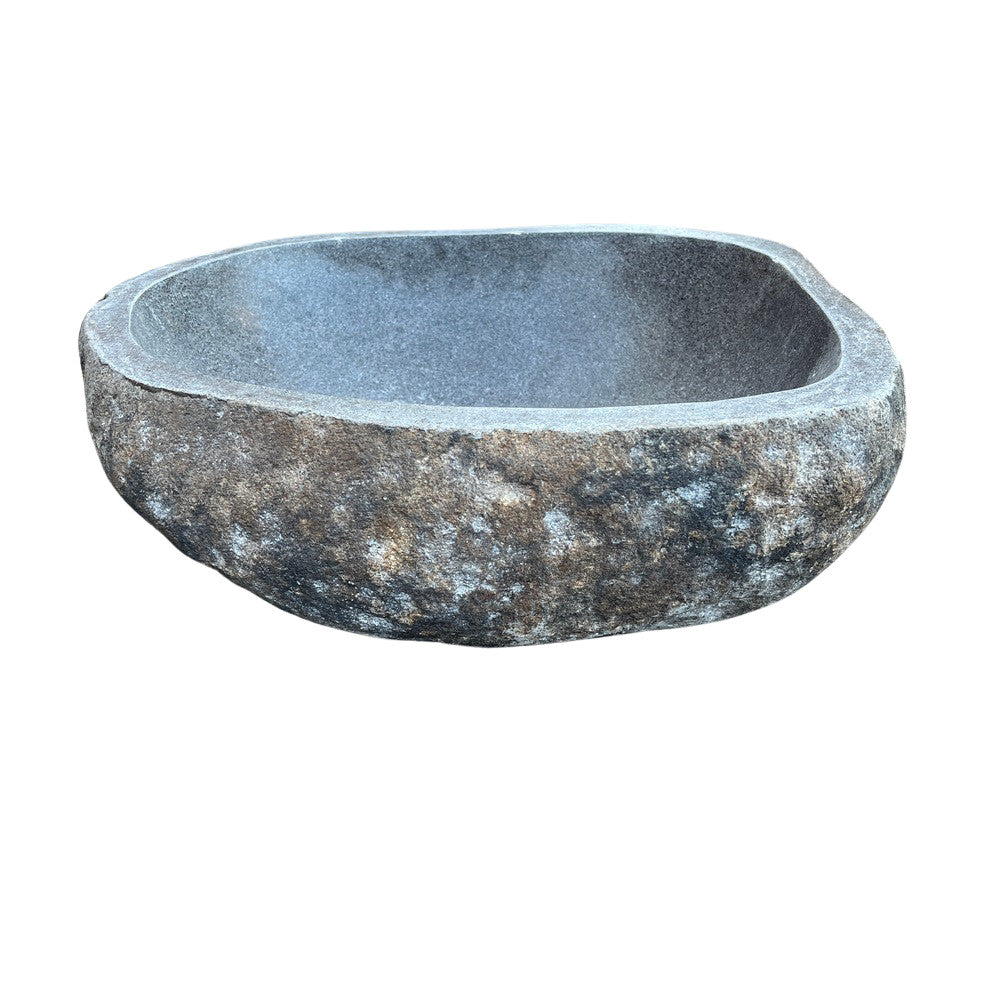 Indonesian River Stone Sink - Berbere Imports