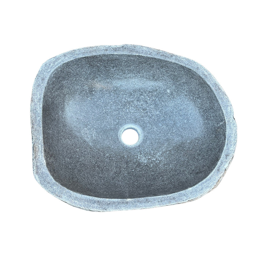 Indonesian River Stone Sink - Berbere Imports