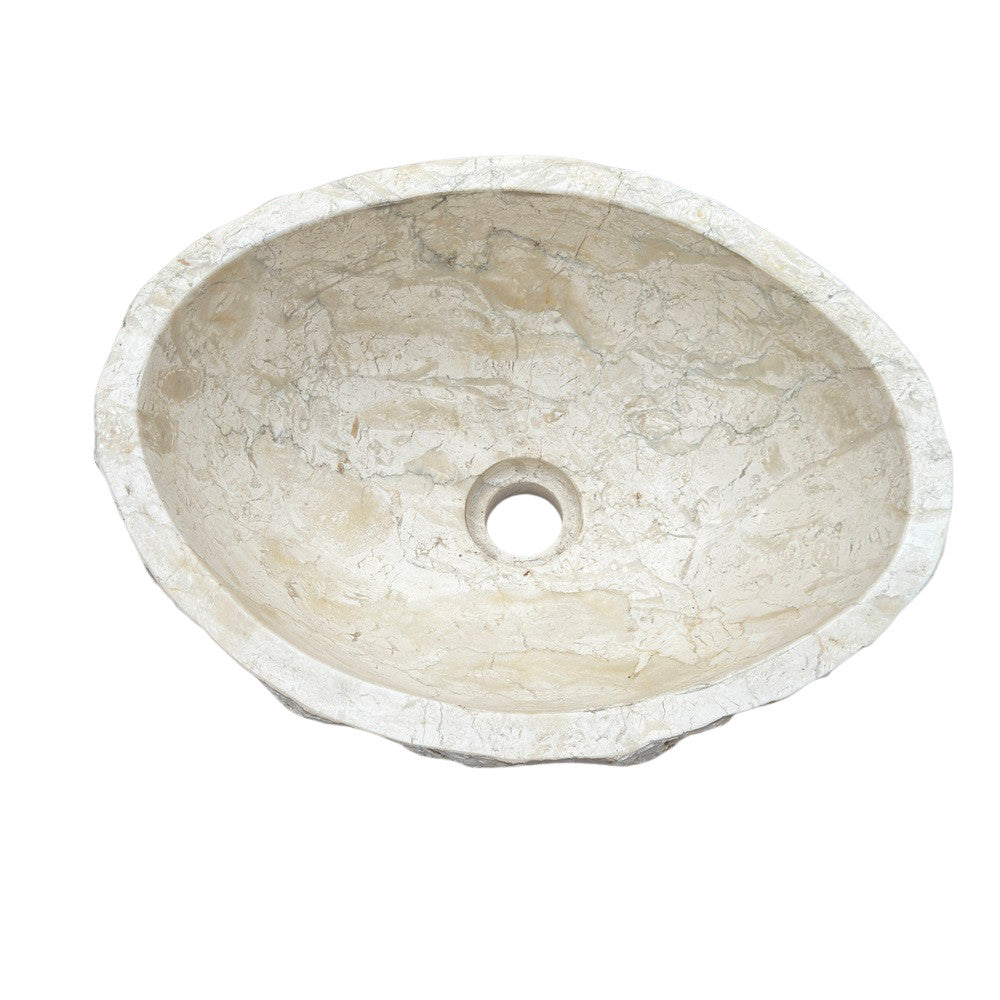 Indonesian Marble Sink - Berbere Imports