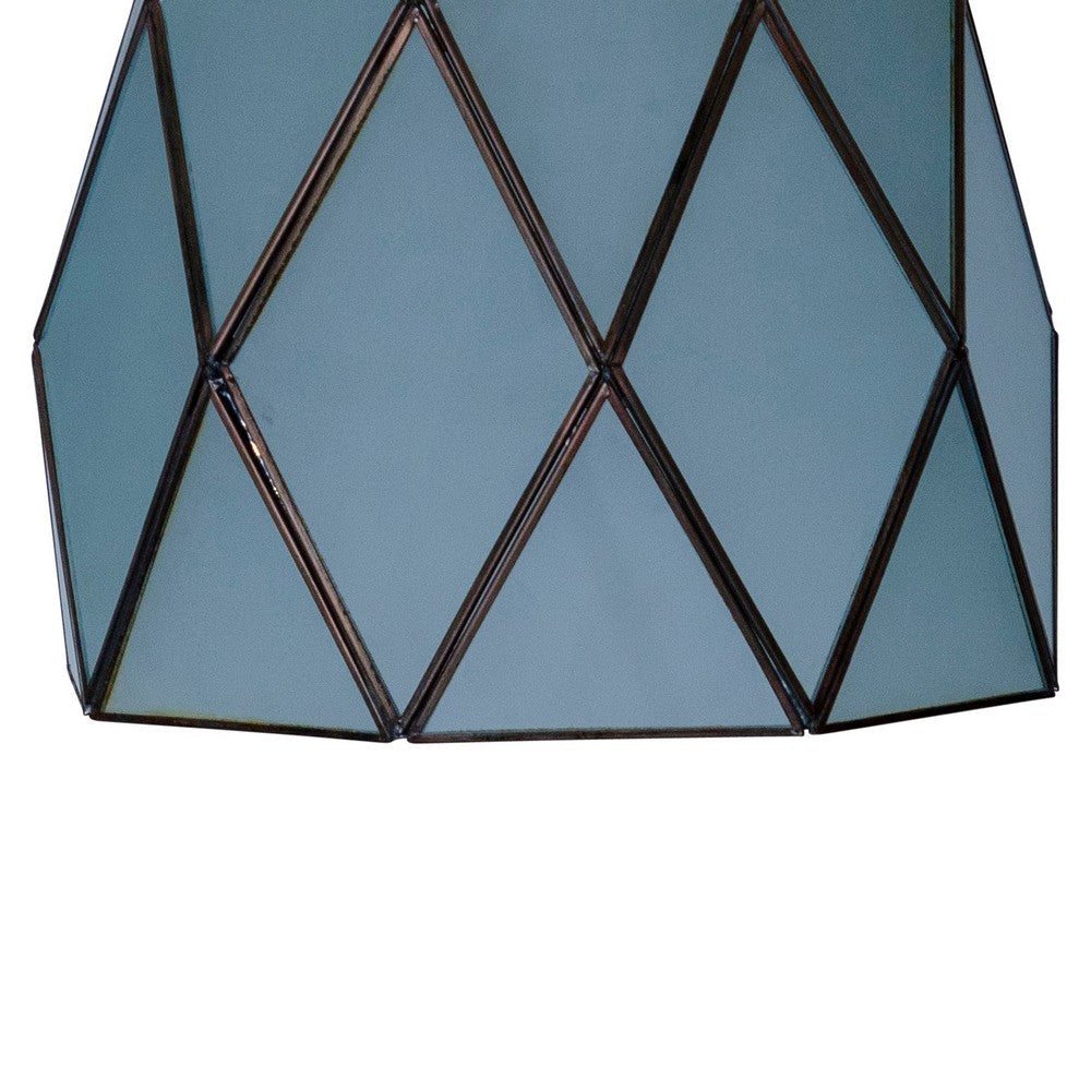 Mexican Handmade Lydia Frosted Glass Pendant Light - Berbere Imports