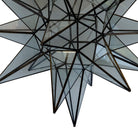 Mexican Handmade Extra Large Star Light - Clear - Berbere Imports