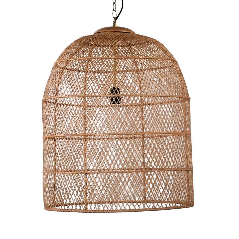 Thai Faux Rattan Lantern - Berbere Imports