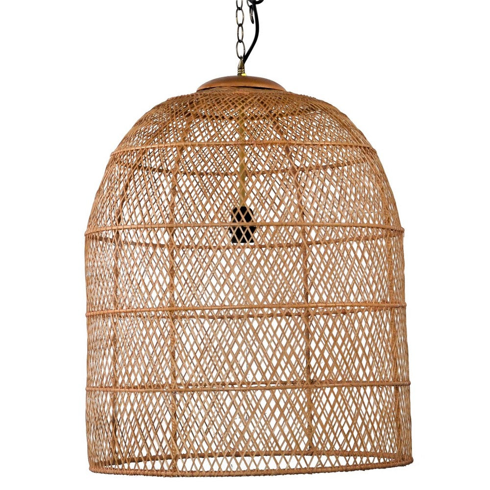 Thai Faux Rattan Lantern - Berbere Imports