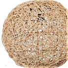 Thai Faux Rattan Lantern - Berbere Imports