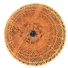 Thai Faux Rattan Lantern - Berbere Imports