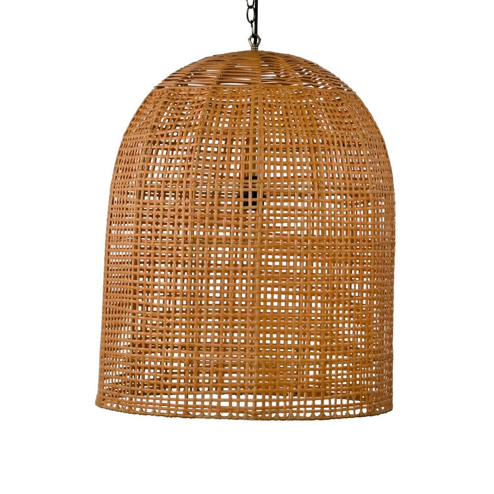 Thai Faux Rattan Lantern - Berbere Imports