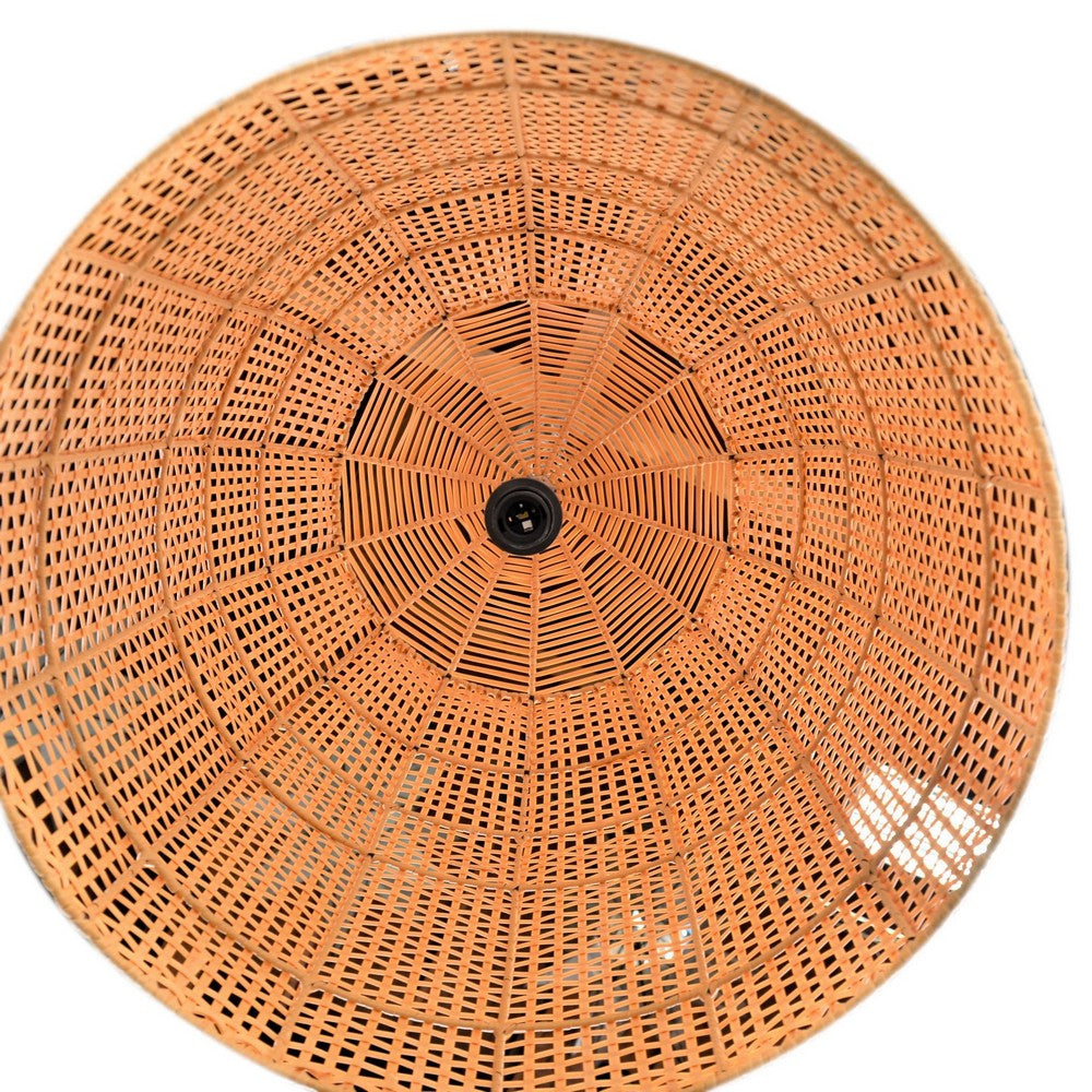 Thai Faux Rattan Lantern - Berbere Imports