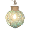 Mexican Blue Pendant Light - Wired - Berbere Imports