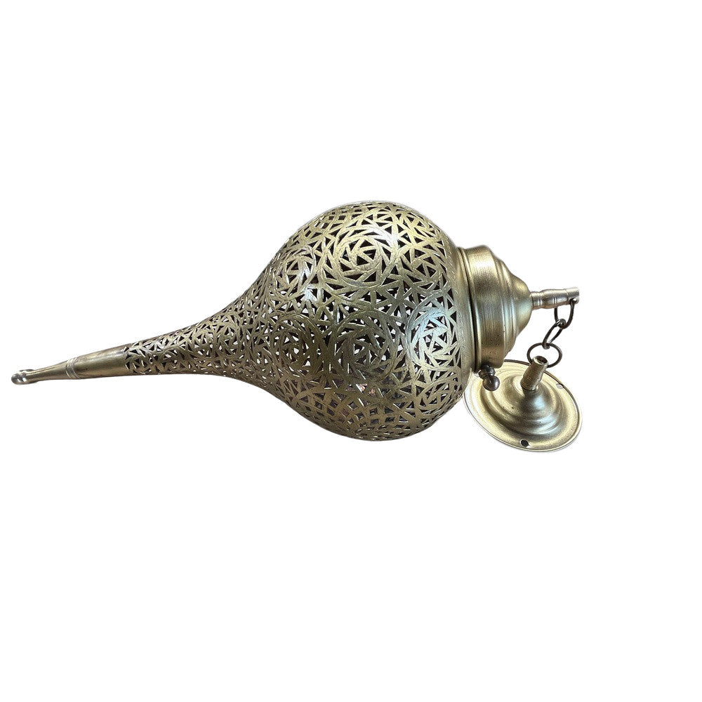 Brass Teardrop Lantern - Small - Berbere Imports