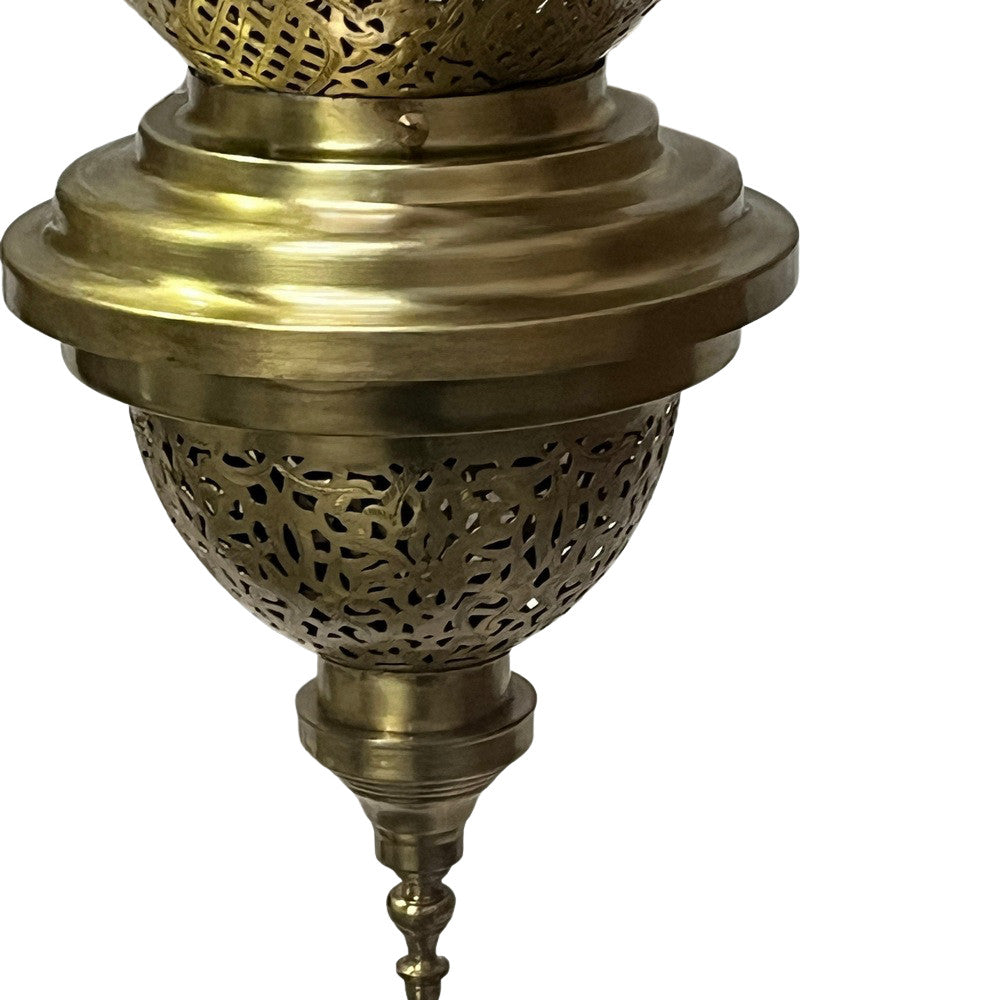 Brass Teardrop Lantern - Large - Berbere Imports