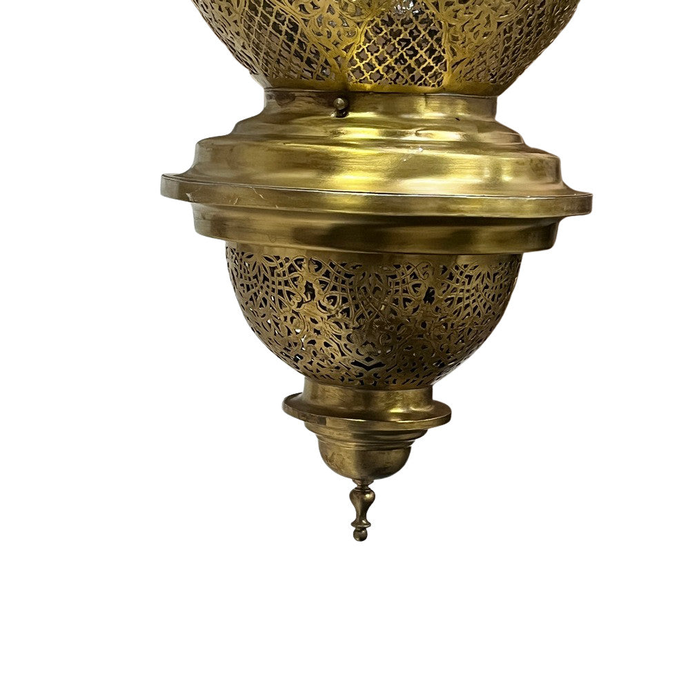 Brass Teardrop Lantern - X-Large - Berbere Imports