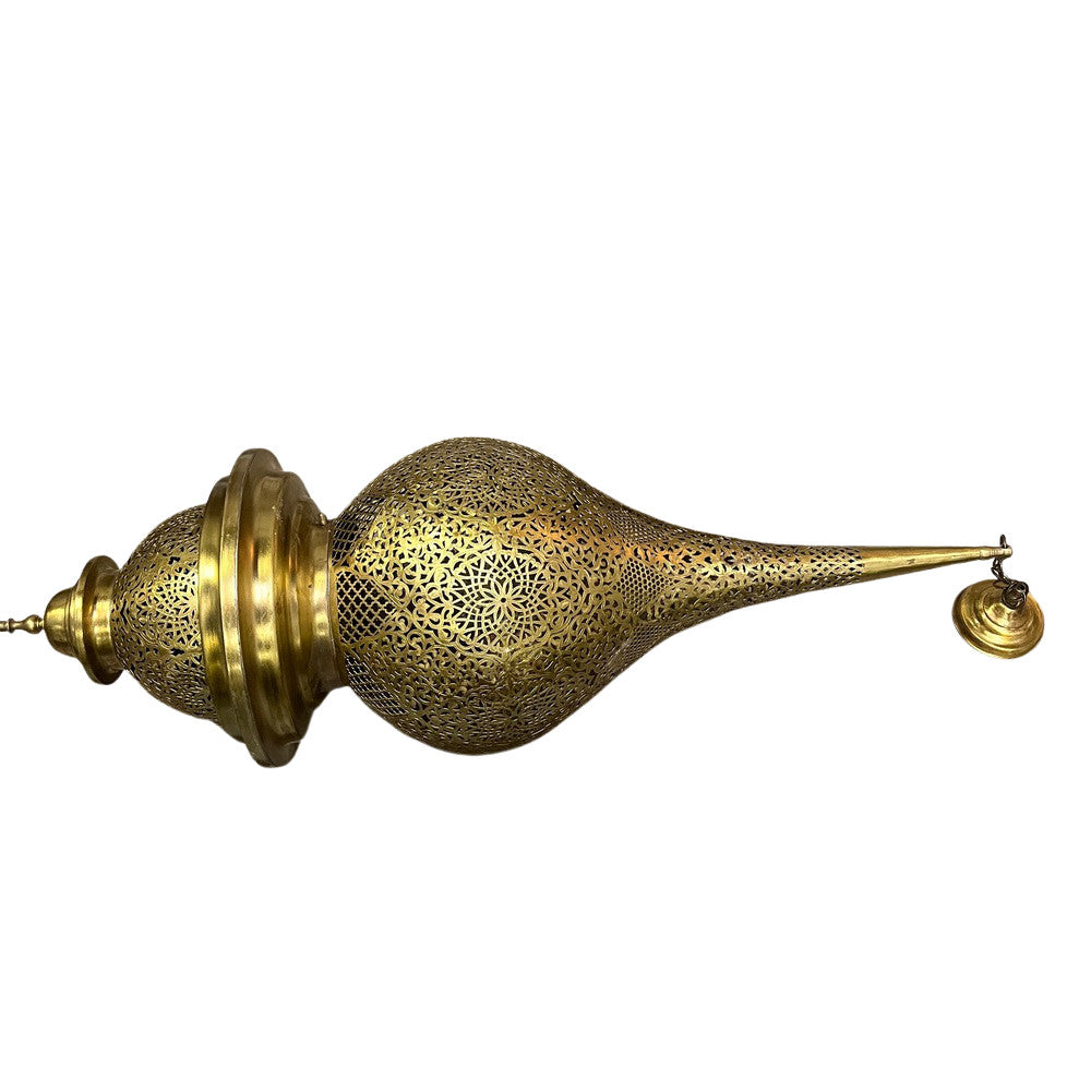 Brass Teardrop Lantern - X-Large - Berbere Imports