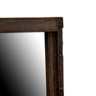 Vintage Carved Wooden Mirror - Berbere Imports