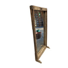 Vintage Carved Wooden Mirror - Berbere Imports