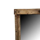 Vintage Carved Wooden Mirror - Berbere Imports