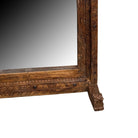 Vintage Carved Wooden Mirror - Berbere Imports