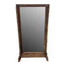 Vintage Carved Wooden Mirror - Berbere Imports