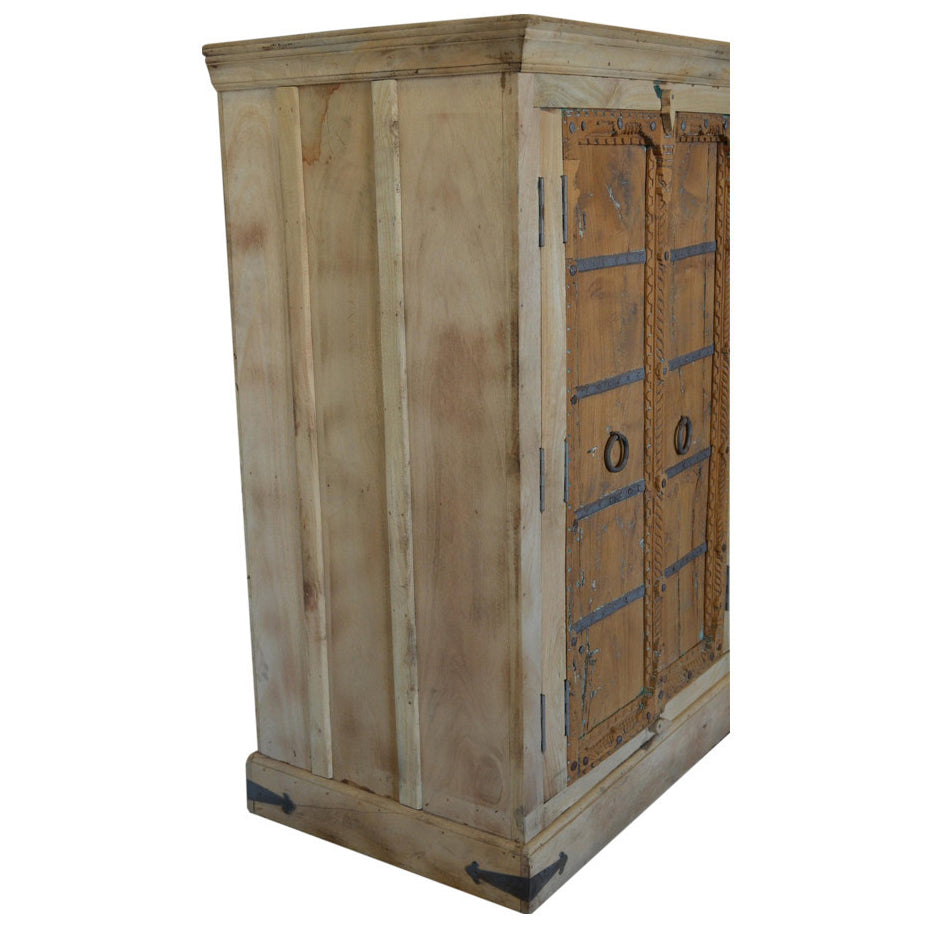 Antique Old Door Indian Cabinet - Berbere Imports