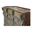 Carved Vintage Indian Dowry Chest - Berbere Imports