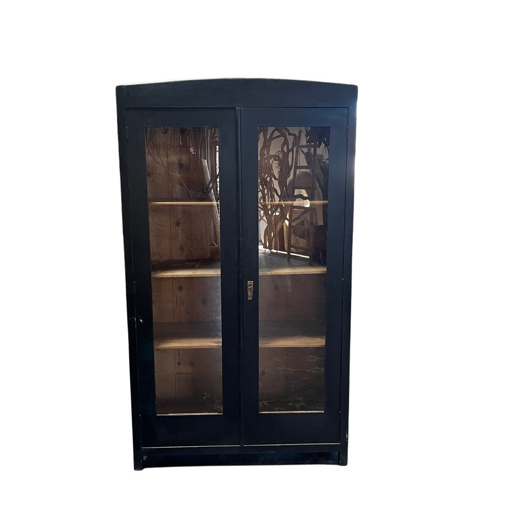 Hungarian Cabinet With Glass Doors - Berbere Imports