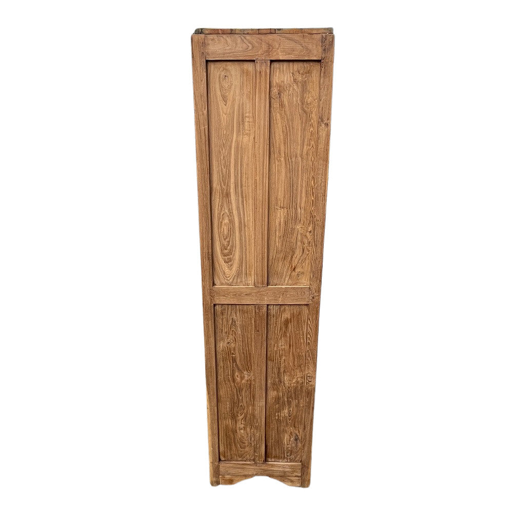 Wood And Glass Cabinet - Berbere Imports