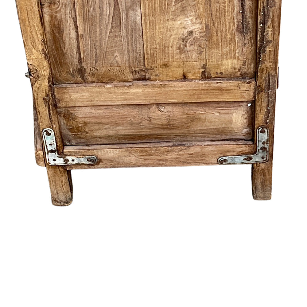 Wood And Glass Cabinet - Berbere Imports