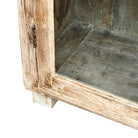 Wood And Glass Cabinet - Berbere Imports