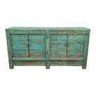 Chinese Distressed Lacquered Cabinet - Berbere Imports