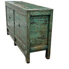 Chinese Distressed Lacquered Cabinet - Berbere Imports