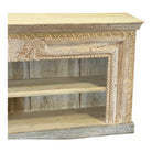 Vintage Indian Carved Wooden Bookshelf - Berbere Imports