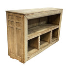 Wooden Cabinet With Shelving - Berbere Imports