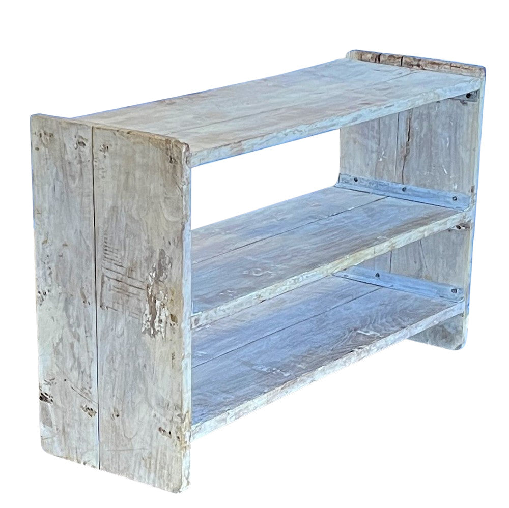 Indian Wooden Shelving - Berbere Imports