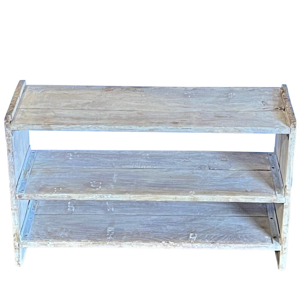 Indian Wooden Shelving - Berbere Imports