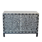 Moroccan Inspired Bone Inlay Cabinet - Berbere Imports