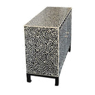 Moroccan Inspired Bone Inlay Cabinet - Berbere Imports