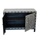 Moroccan Inspired Bone Inlay Cabinet - Berbere Imports