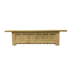 Low Wooden Carved Cabinet - Berbere Imports