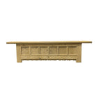 Low Wooden Carved Cabinet - Berbere Imports