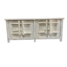 Elm Wood 4-Door Sideboard - Berbere Imports
