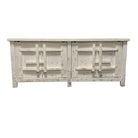 Elm Wood 4-Door Sideboard - Berbere Imports