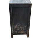2-Door Wooden Cabinet With Metal Detail - Berbere Imports