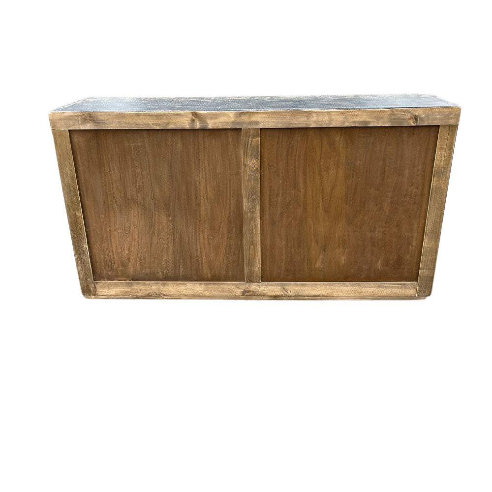 Vintage Distressed 4-Door Sideboard - Berbere Imports