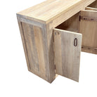 Vintage Indian 6-Door Wooden Sideboard - Berbere Imports