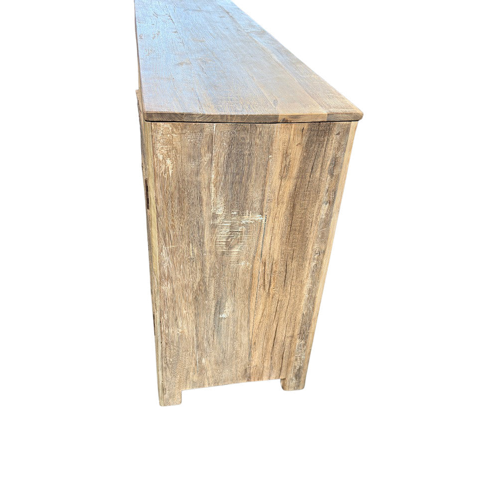 Indian 4-Door Wooden Sideboard - Berbere Imports
