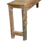 Vintage Carved Console Table - Berbere Imports