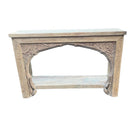 Vintage Carved Wooden Console - Berbere Imports